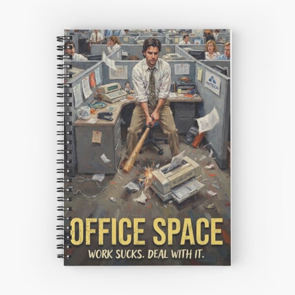 Item preview, Office Space Fine Art Tribute designed and sold by Art's Diner.