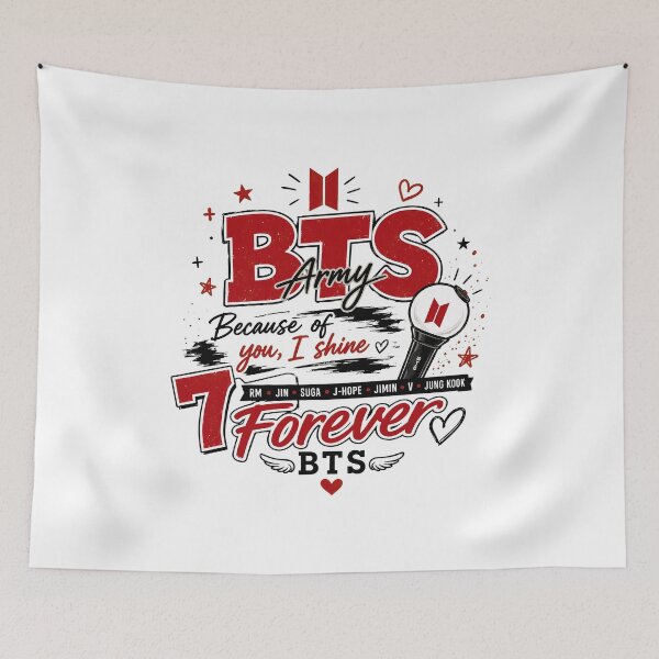 Item preview, K-Pop Fan 'Shine Forever' Graphic  designed and sold by julyagordner.