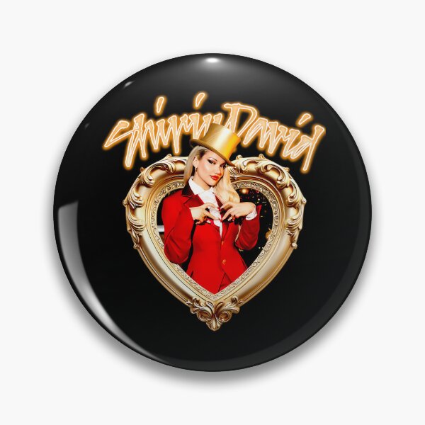 Item preview, Shirin David Golden Heart Frame Portrait designed and sold by Alhlaly-shop.