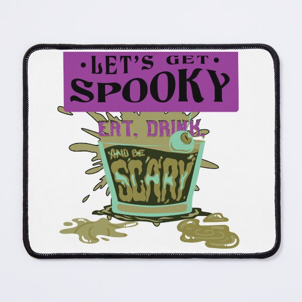 Item preview, Eat, drink and be scary Halloween designed and sold by IvonneDesigns.
