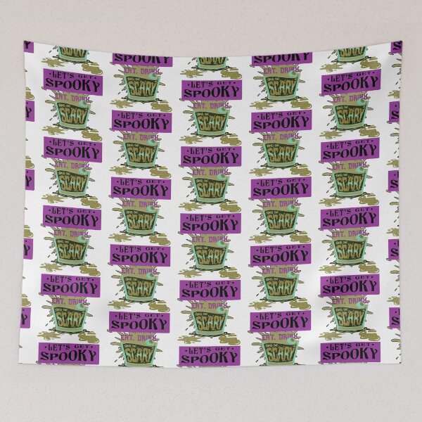 Item preview, Eat, drink and be scary Halloween designed and sold by IvonneDesigns.