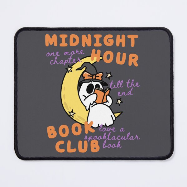 Item preview, Cute Ghost Reading, Midnight Hour Book Club, Fall Bookish Halloween, Love Ghost and Books, One More Chapter designed and sold by Forevermore.