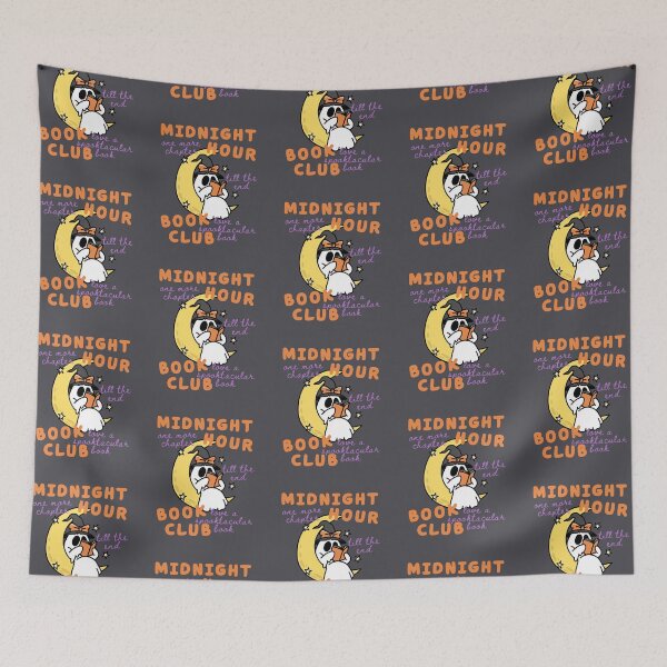 Item preview, Cute Ghost Reading, Midnight Hour Book Club, Fall Bookish Halloween, Love Ghost and Books, One More Chapter designed and sold by Forevermore.