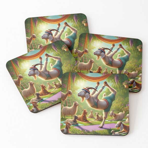 Item preview, Yoga Goat designed and sold by gryhenart.