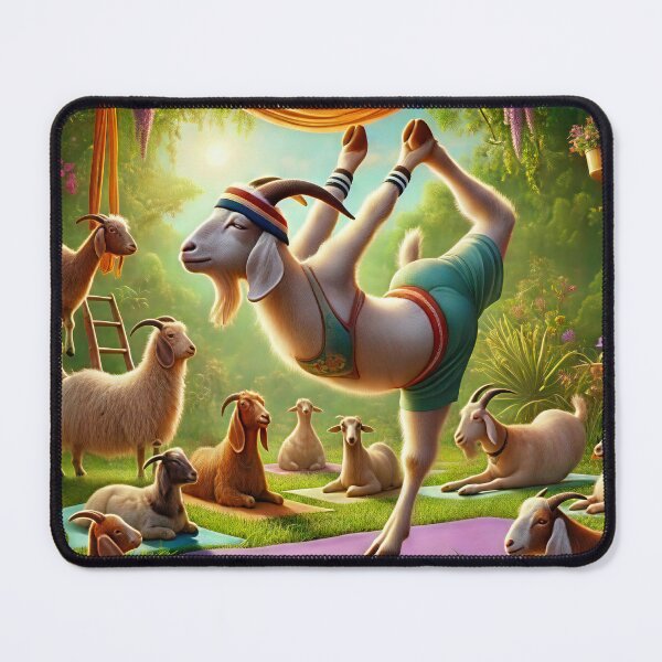 Item preview, Yoga Goat designed and sold by gryhenart.
