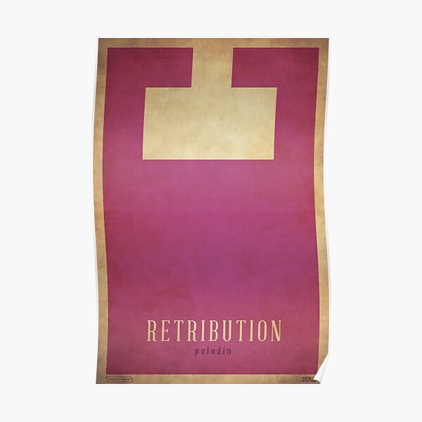 Retribution Paladin - WoW Minimalism Poster