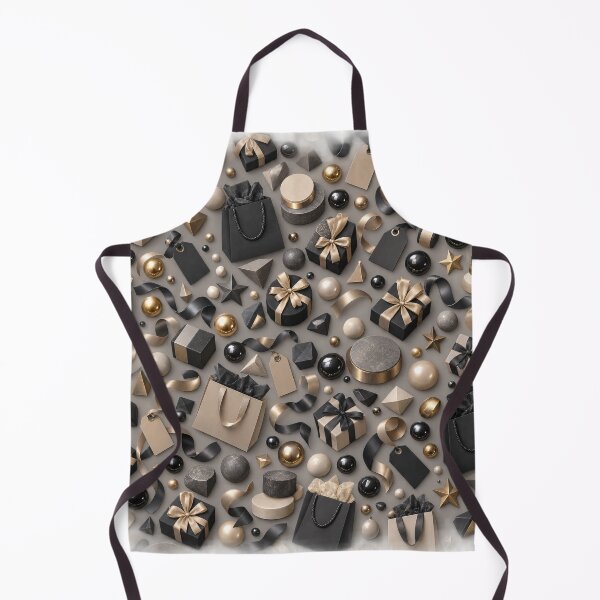 Item preview, Luxury Black and Gold Gift Packaging Seamless Pattern designed and sold by WangAew.