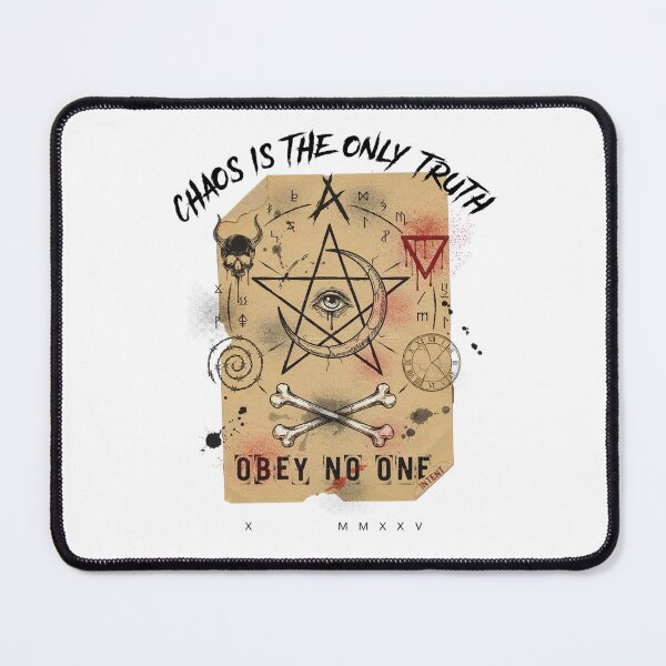 Item preview, Chaos Magic T-Shirt | Intent Is Real Occult Symbol Halloween Graphic Tee v8 designed and sold by DarylWelsh2024.