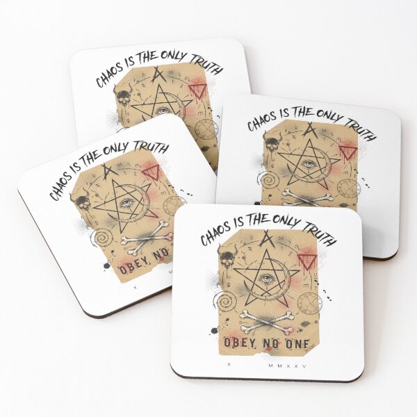 Item preview, Chaos Magic T-Shirt | Intent Is Real Occult Symbol Halloween Graphic Tee v8 designed and sold by DarylWelsh2024.