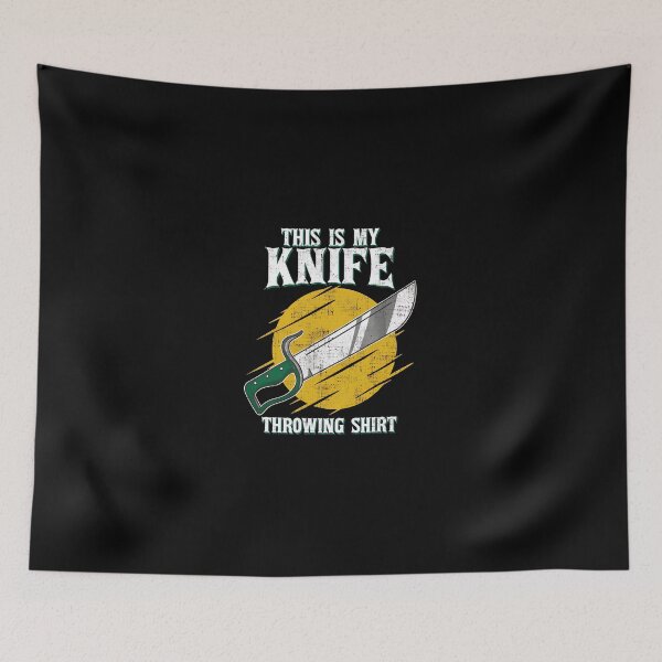 Item preview, This Is My Knife Throwing Shirt Retro Combat Knife designed and sold by agnes5h.