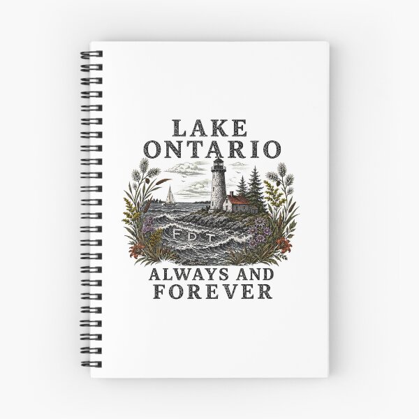 Item preview, Lake Ontario Always and Forever FDT Lighthouse Great Lakes designed and sold by Mind-Drift.