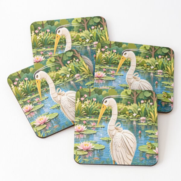 Item preview, War and Peace a Truce,The Heron and a Worm. designed and sold by Jonsmartdesigns.