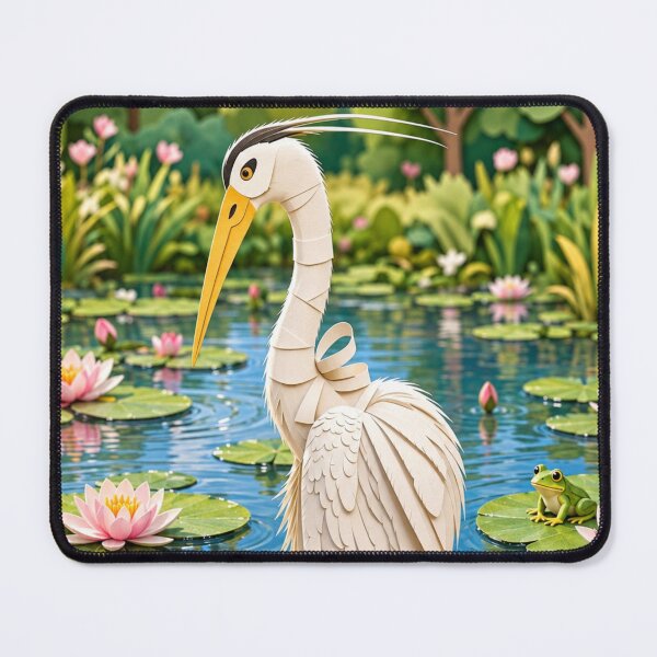 Item preview, War and Peace a Truce,The Heron and a Worm. designed and sold by Jonsmartdesigns.