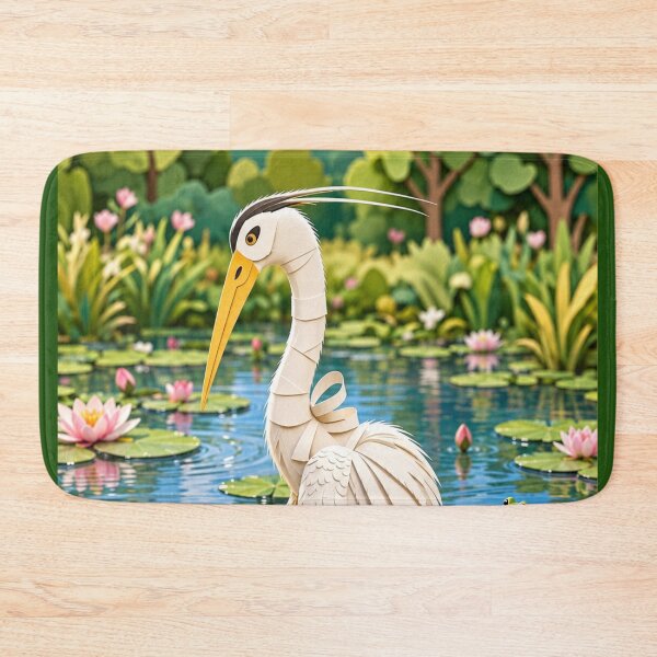 Item preview, War and Peace a Truce,The Heron and a Worm. designed and sold by Jonsmartdesigns.
