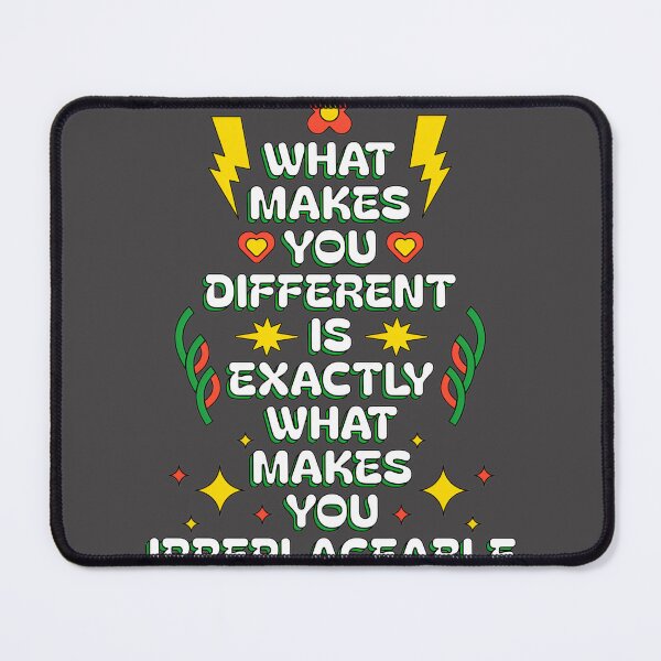 Item preview, Be Uniquely You Embrace Your Irreplaceable Nature Self Love Aesthetic Motivational Quote | Perfect Gift For You And Friends designed and sold by Aomam.