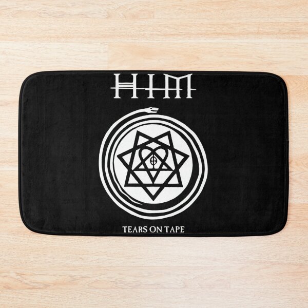 Item preview, HIM Band Gothic Rose Pentagram designed and sold by Achraf-Termane.