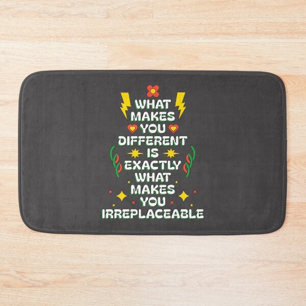 Item preview, Be Uniquely You Embrace Your Irreplaceable Nature Self Love Aesthetic Motivational Quote | Perfect Gift For You And Friends designed and sold by Aomam.