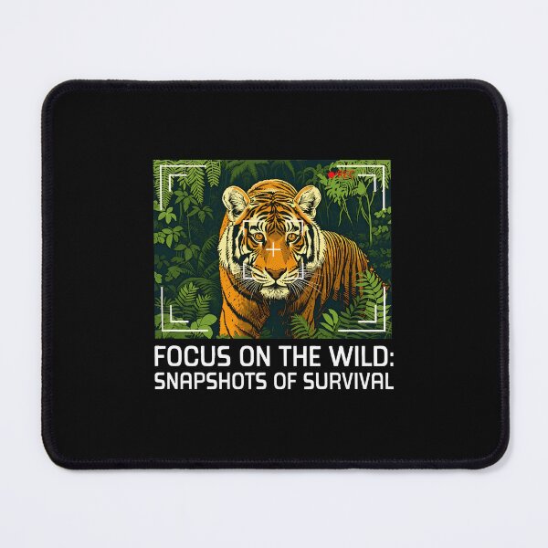 Item preview, Tiger Jungle Focus Survival Photography Art designed and sold by agnes5h.