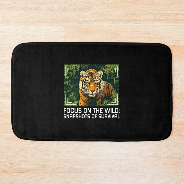 Item preview, Tiger Jungle Focus Survival Photography Art designed and sold by agnes5h.