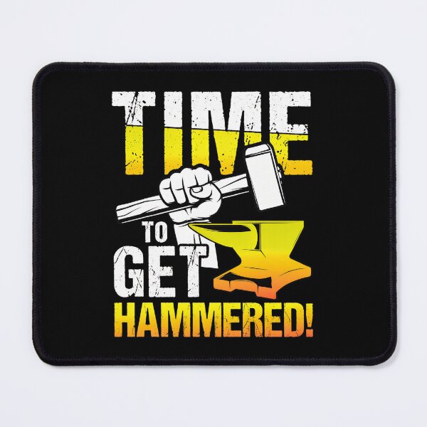 Item preview, Time To Get Hammered Blacksmith Anvil Fist Hammer designed and sold by caevelynlm7.
