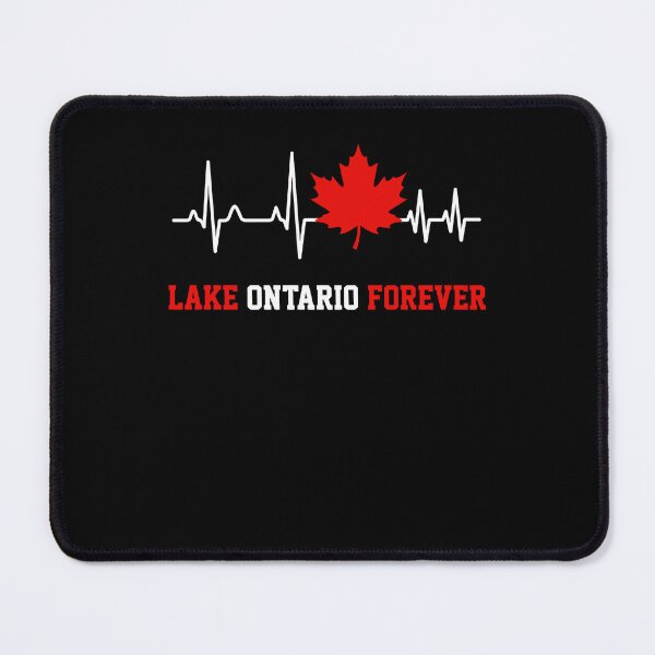 Item preview, Lake Ontario Forever Canadian Maple Leaf Heartbeat designed and sold by ostenlee.