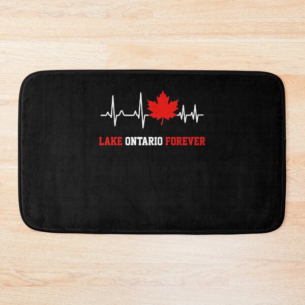Item preview, Lake Ontario Forever Canadian Maple Leaf Heartbeat designed and sold by ostenlee.