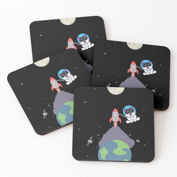 Artikelvorschau, Shiba Astronaut Doge zum Mond entworfen und verkauft von mohamedalaa19.