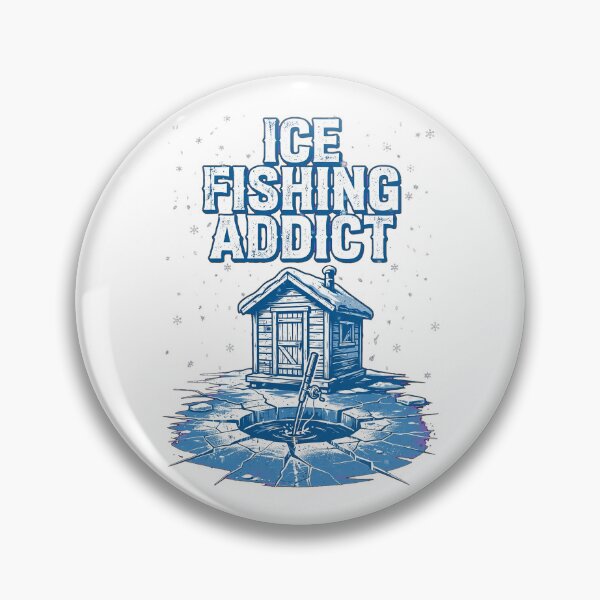 Artikelvorschau, Eisfischen-Fan, Winterangler, zugefrorener See – Lustiges Shirt entworfen und verkauft von Mahilis.