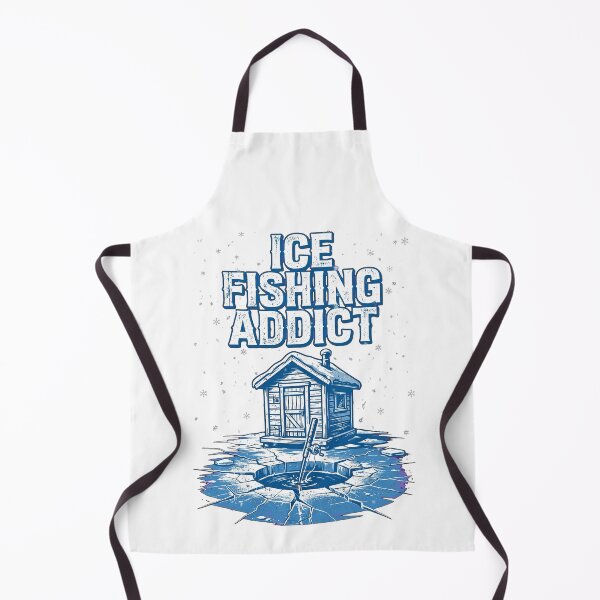 Item preview, Ice Fishing Addict Winter Angler Frozen Lake Funny Shirt designed and sold by Mahilis.