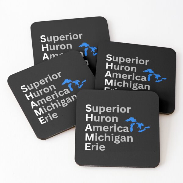 Item preview, SHAME Great Lakes Superior Huron America Michigan Erie designed and sold by Mind-Drift.