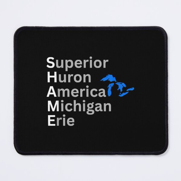 Item preview, SHAME Great Lakes Superior Huron America Michigan Erie designed and sold by Mind-Drift.