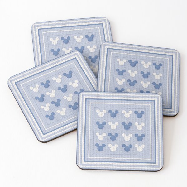 Item preview, Hidden Mickey Quilt in Light Blue designed and sold by PrissDodrill-86.