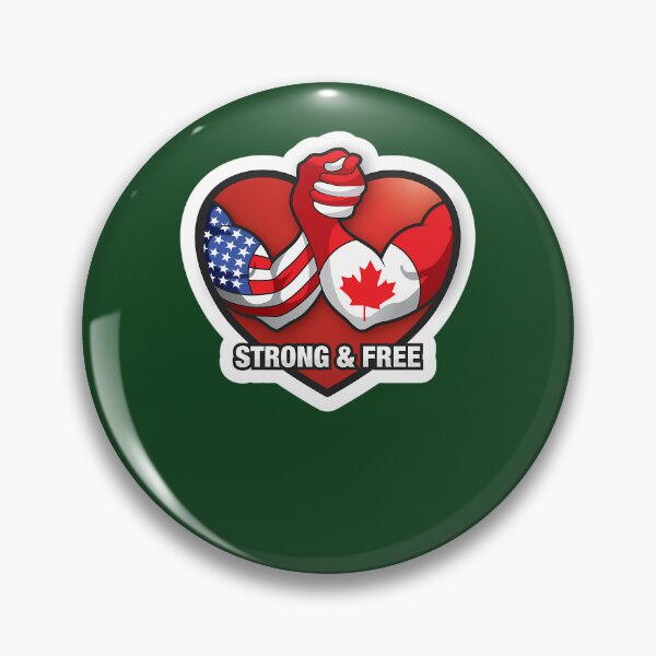 Item preview, Canada And Usa Strong And Free 500 designed and sold by 1220Ceramic654.