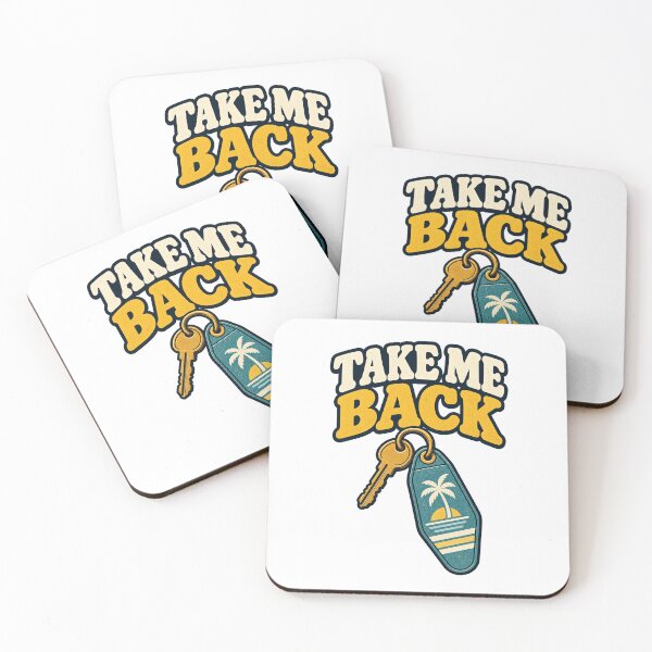 Item preview, Take Me Back – Retro Motel Key Summer Vacation Nostalgia designed and sold by EastEndTownie.