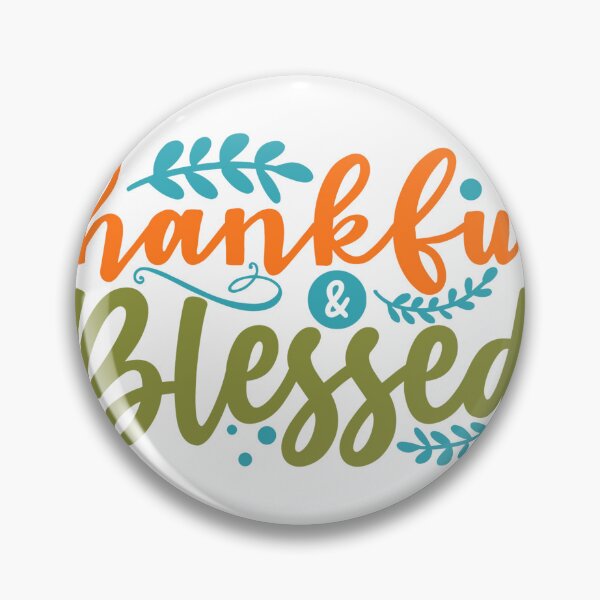 Item preview, Thankful & Blessed designed and sold by tellit24seven.