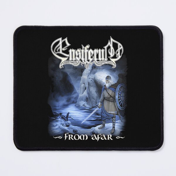 Item preview, Warrior Shield Sword Snowy Landscape designed and sold by bayu susilo.