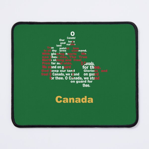 Item preview, Canada Heritage National Anthem Map  Flag Artistic Design 716 designed and sold by 1220Ceramic654.