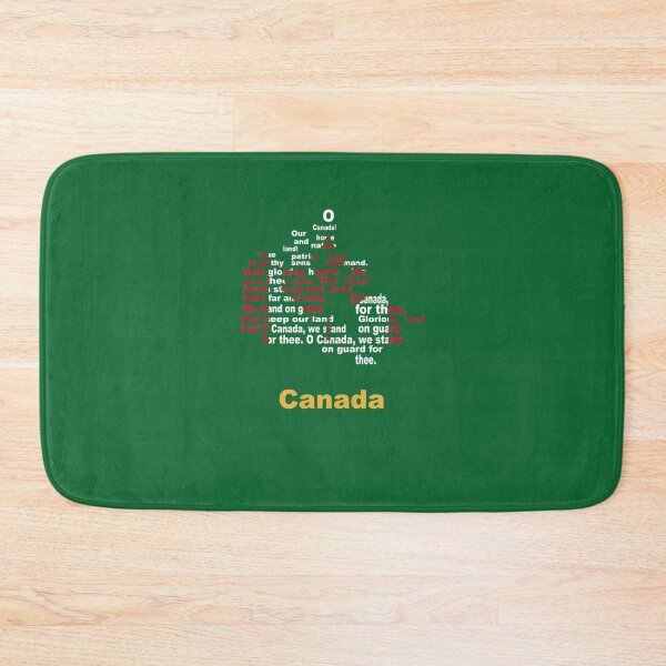 Item preview, Canada Heritage National Anthem Map  Flag Artistic Design 716 designed and sold by 1220Ceramic654.
