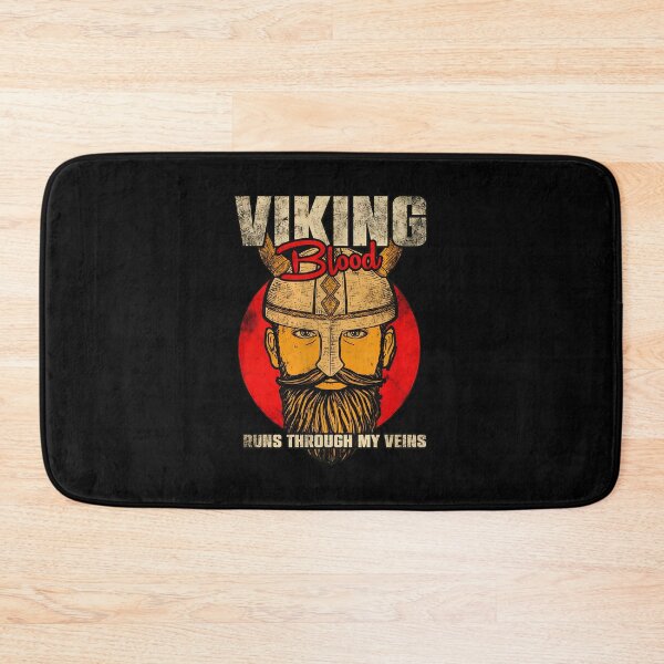 Item preview, Viking Blood Runs Through My Veins Warrior Design designed and sold by agnes5h.