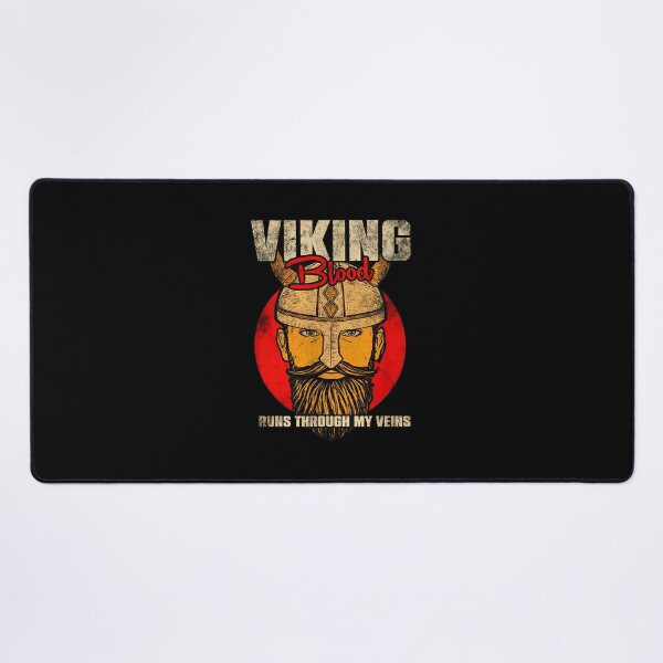 Item preview, Viking Blood Runs Through My Veins Warrior Design designed and sold by agnes5h.
