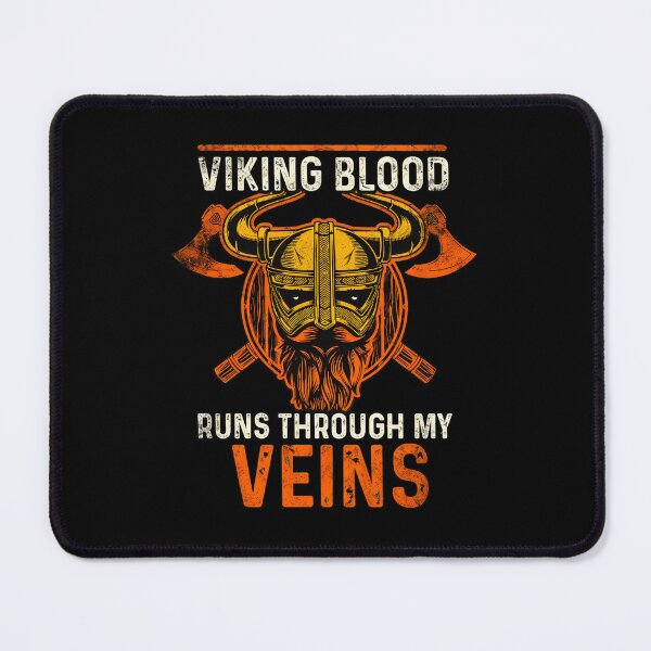 Item preview, Viking Blood Runs Through My Veins Warrior Design designed and sold by caevelynlm7.