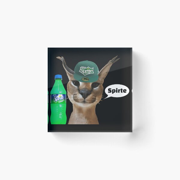 Item preview, Zabloing Big Floppa Cat Meme Spirte designed and sold by mohamedalaa19.