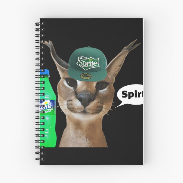 Item preview, Zabloing Big Floppa Cat Meme Spirte designed and sold by mohamedalaa19.