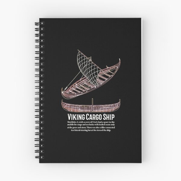 Item preview, Viking Cargo Ship Technical Drawing Skuldelev 3 Blueprint designed and sold by johnnymih.