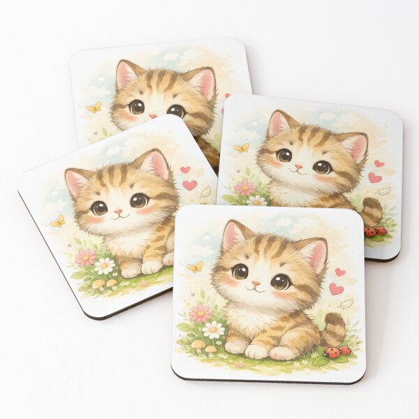 Item preview, Cute adorable cat  designed and sold by Sinele.