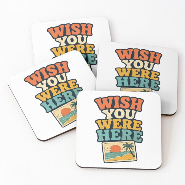 Item preview, Wish You Were Here – Retro Beach Vacation Postcard designed and sold by EastEndTownie.