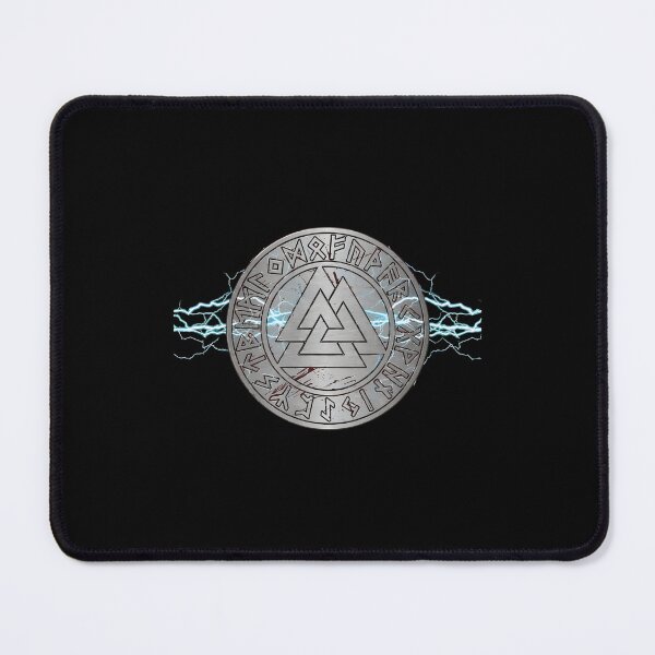 Item preview, Viking Runes Triangle Emblem Lightning Graphic designed and sold by caevelynlm7.