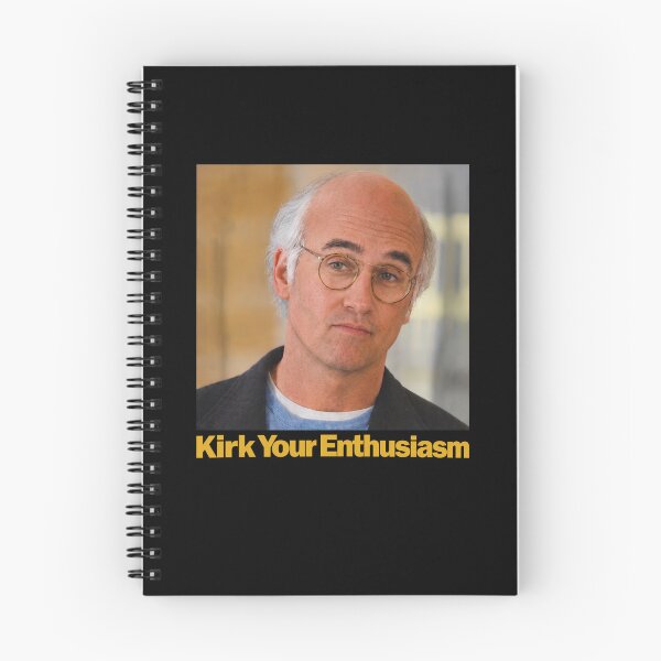 Item preview, Kirk Your Enthusiasm Funny Meme Curb Your Enthusiasm Parody designed and sold by Mind-Drift.