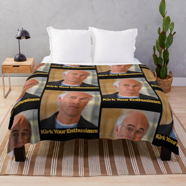 Item preview, Kirk Your Enthusiasm Funny Meme Curb Your Enthusiasm Parody designed and sold by Mind-Drift.