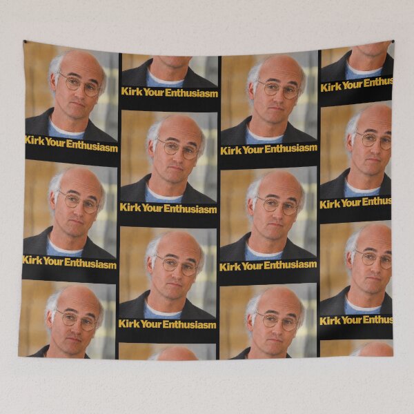 Item preview, Kirk Your Enthusiasm Meme Divertido Parodia de Curb Your Enthusiasm designed and sold by Mind-Drift.